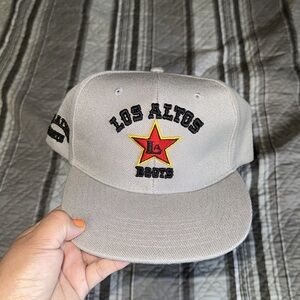 Los Altos LA Star Men’s New Western Wear Gray Black Flatbrim Era Hat Cap
